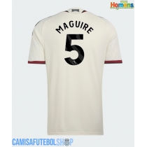 Camisa de time de futebol Manchester United Harry Maguire #5 Replicas 3º Equipamento 2026-27 Manga Curta